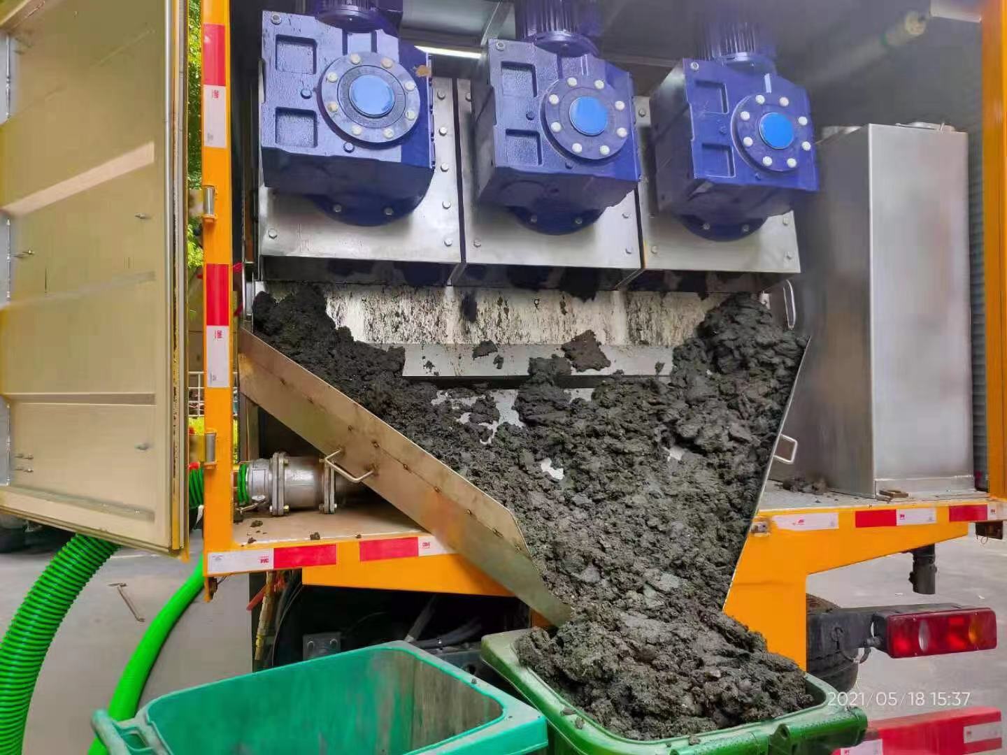 兰陵化粪池清掏城市维护站-泥浆净化干湿分离处理